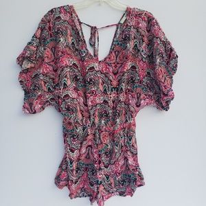 Derek Heart Multicolor Romper